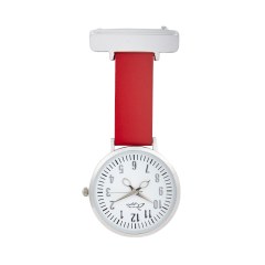 Aurora Silver/ Red Leather med nydelig gave boks
