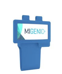 Migenic 6 cm Lyseblå + navnskilt