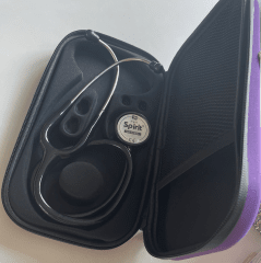 Stetoskop etui med sort eller burgunder spirit stetoskop