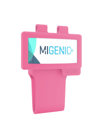 Migenic 6 cm rosa + navnskilt