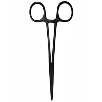 Kelly arteriepinsett - Stealth Edition. 15,5 cm.