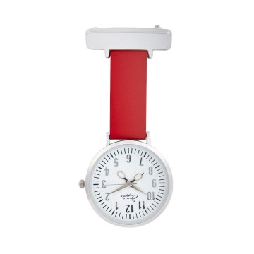 Aurora Silver/ Red Leather med nydelig gave boks