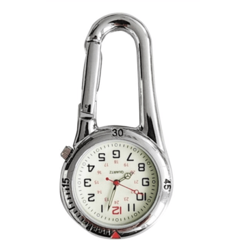 Carabiner watch - Silver