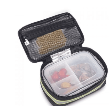 Isothermal lunch boks - Sort